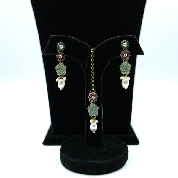 Royal Pastel Pearl Choker Set