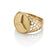 TriStar Elite Gold Mesh Ring