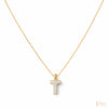 Gold 'T' Initial Necklace