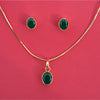 Emerald Grace Pendant Set