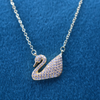 Swan Grace Crystal Pendant