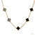 Onyx Multi-Clover Necklace