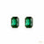Royal Green Crystal Studs