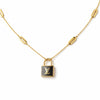Luxury Lock Charm Pendant Necklace