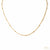 Gold Dainty Beaded Snake Chain