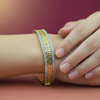 Imperial Greek Key Bangle