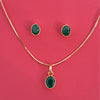 Emerald Grace Pendant Set