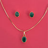 Emerald Grace Pendant Set