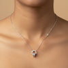 Elegant Pearl Drop Chain Necklace