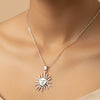 Gold Celestial Sun Pendant