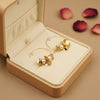 Pearla Twist Hoop Earrings