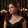 Rosé Snowfall Necklace Set