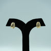 Golden Twist Elegance Studs