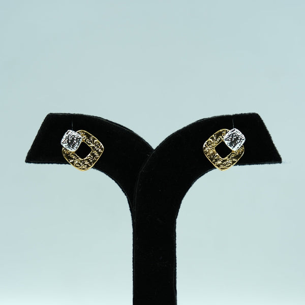 Golden Ember Studs