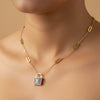 Luxury Lock Charm Pendant Necklace