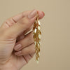 Golden Leaf Cascade Earrings