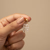 Crystal Dewdrop Hoops