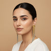 Golden Veil Fringe Earrings