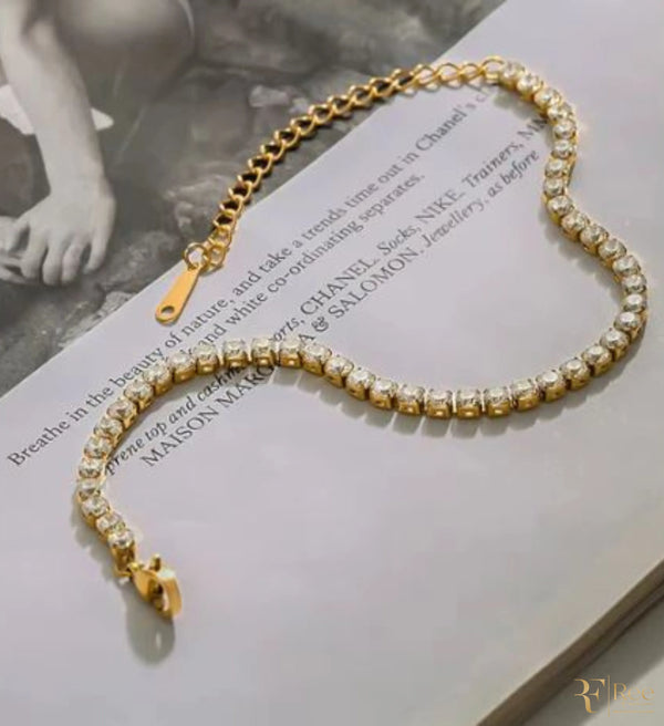 Adjustable Sparkle Tennis Bracelet