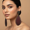 Vintage Crystal Cluster Statement Earrings