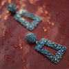 Silver Prism Dazzle Earrings