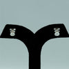 Crystal Pearl Butterfly Studs
