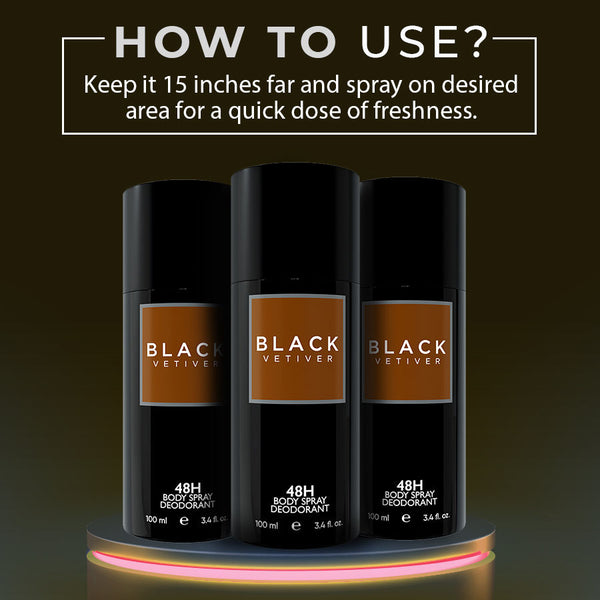 Colorbar Black Vetiver Deodorant