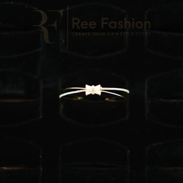 Royal Crystal Crown Cuff Bracelet