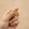 Aurora Gleam Gold Stud Earrings