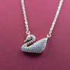 Swan Grace Crystal Pendant