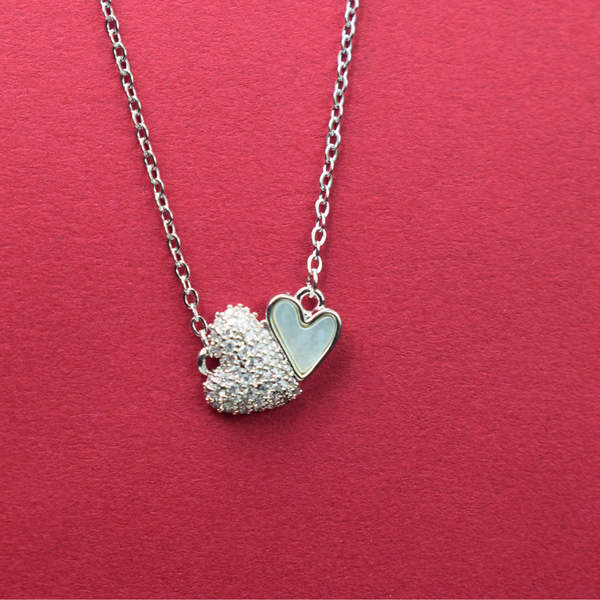 Twin Heart Spark Pendant
