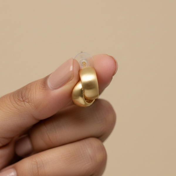 Aurelia Golden Hoops