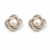 Celeste Pearl Halo Studs