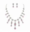Rosé Snowfall Necklace Set