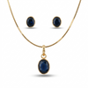 Midnight Sapphire Charm Set