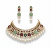 Royal Pastel Pearl Choker Set