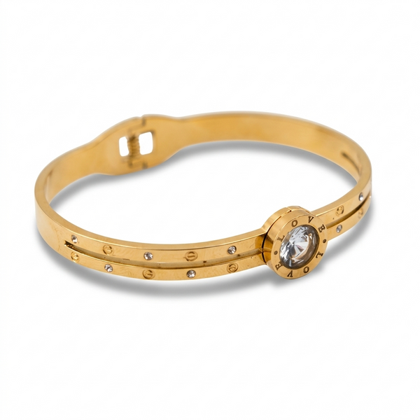 Golden Aura Charm Bracelet