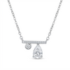 Luna Drop Sparkle Pendant