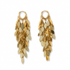 Golden Leaf Cascade Earrings