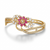 Ruby Bloom Diamond Bracelet