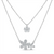 Silver Blossom Trio Pendant
