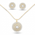 Celestial Pearl Orbit Pendant