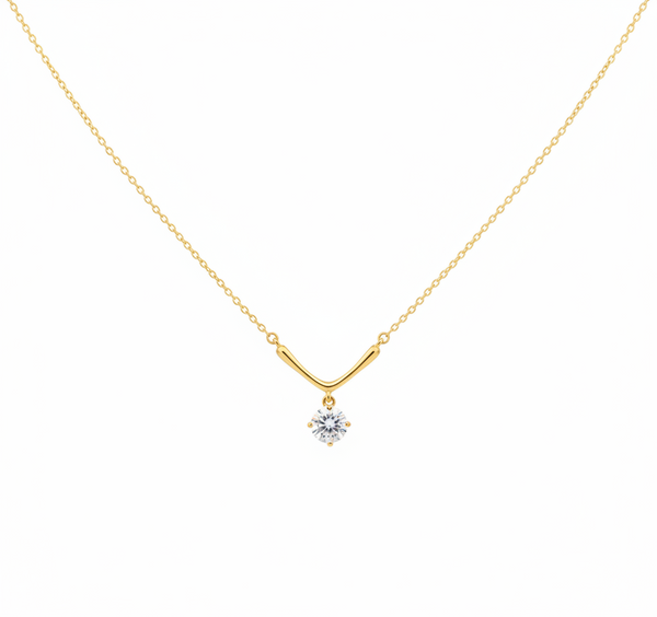 Golden Solace Drop Pendant