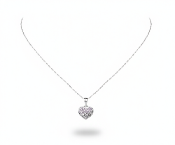 Eternal Spark Heart Pendant