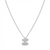 Diamond Initial “I” Pendant