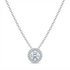 Infinity Halo Spark Pendant