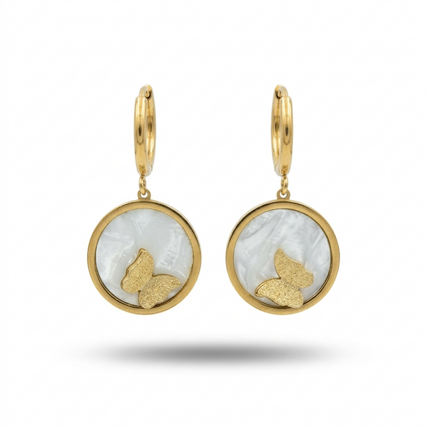 PearlMist Charm Earring