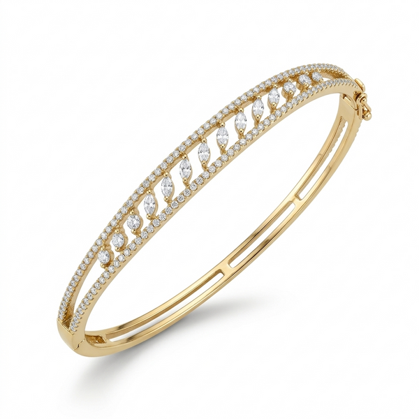 Grace Line Diamond Bracelet