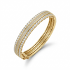 Radiant Gold Sparkle Bangle
