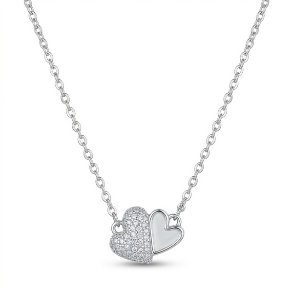 Twin Heart Spark Pendant